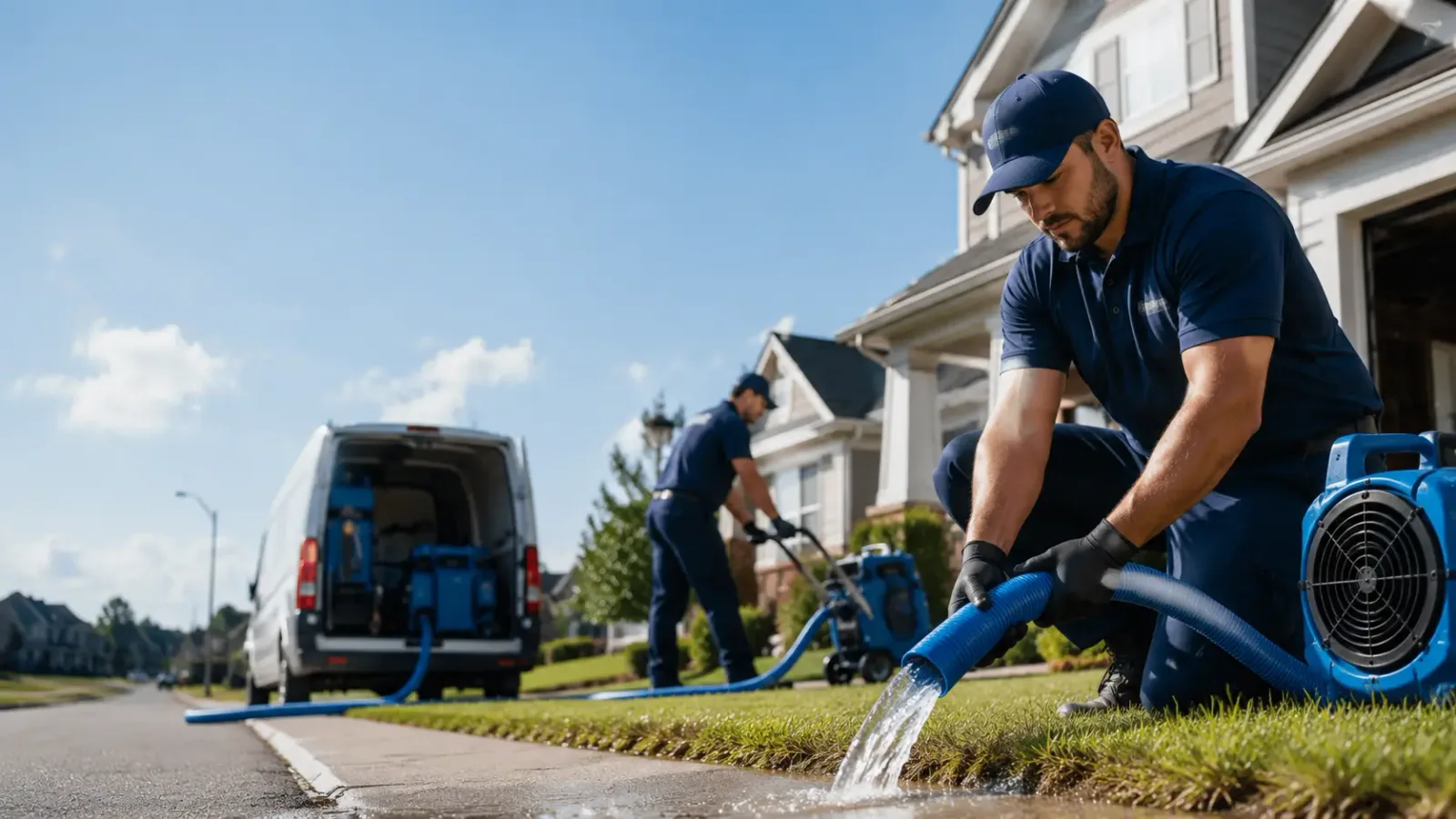 Flood Damage Restoration in Hemphill, TX